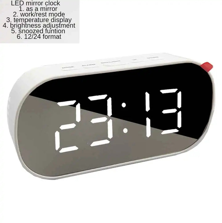 Lisslune | Curved Screen Digital Alarm Clock