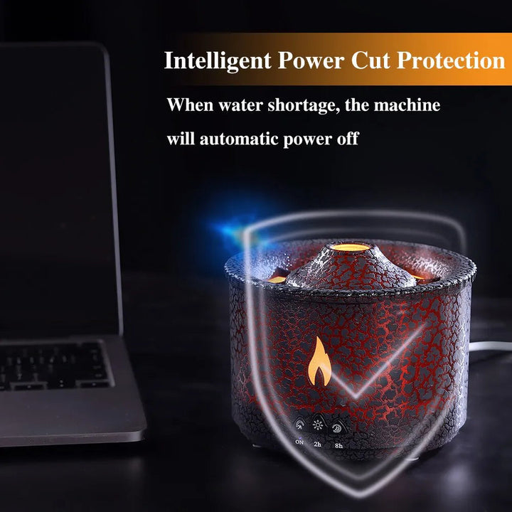 Lisslune | Portable ultrasonic aromatherapy humidifier with night light