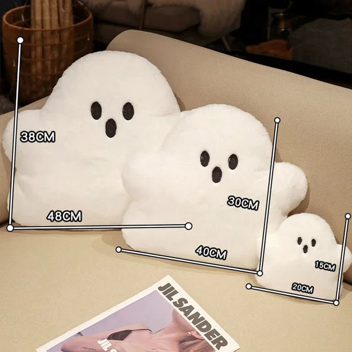 Rynx | Kawaii Halloween Plush Toy Spoofing Ghost Pumpkin Bat Creative Throw Pillow Party Gift Doll Living Room Bedroom Decoration