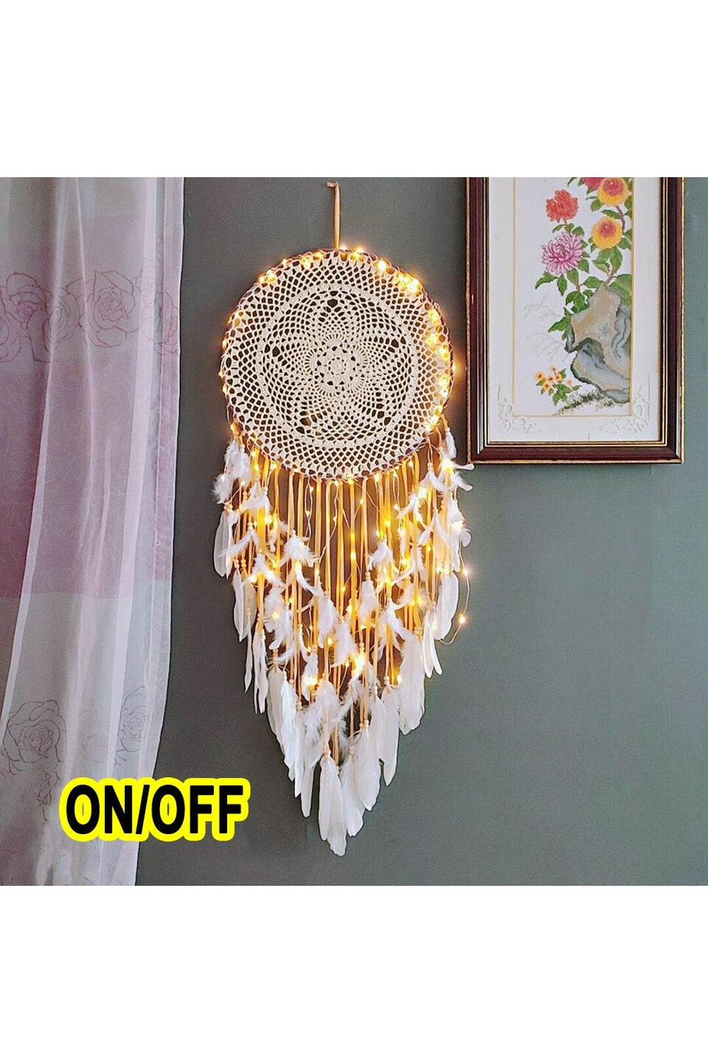 Lisslune | Large Dreamcatcher Decorative Piece