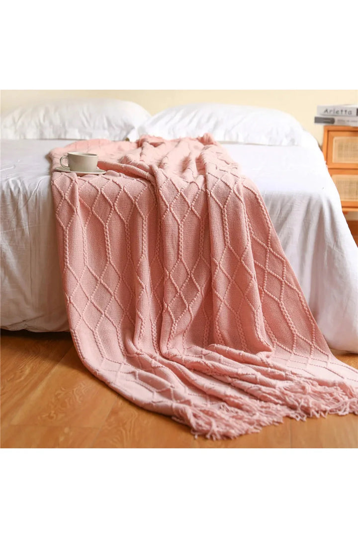 Lisslune | dune textured throw blanket