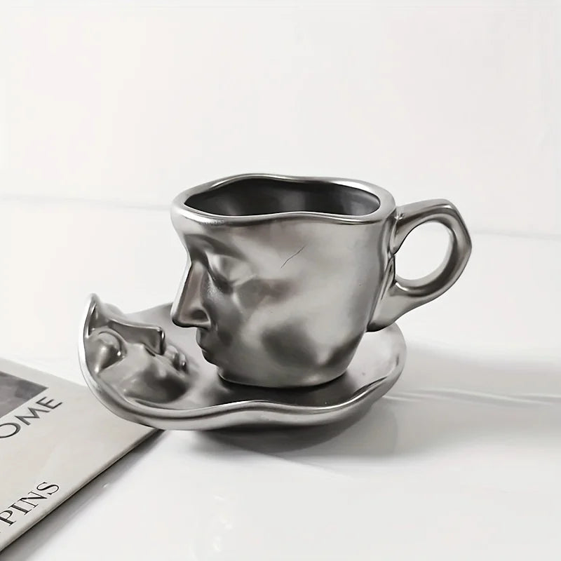 Lisslune | Love Forever Kiss Ceramic Mug