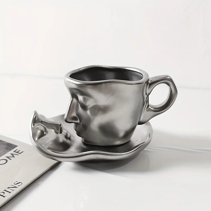Lisslune | Love Forever Kiss Ceramic Mug