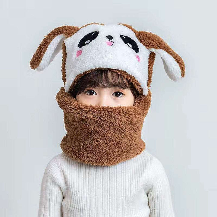 Lisslune | Bear children's hat with scarf and ears