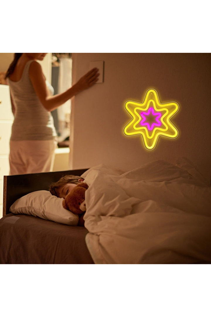 Lisslune | hexagonal neon sign