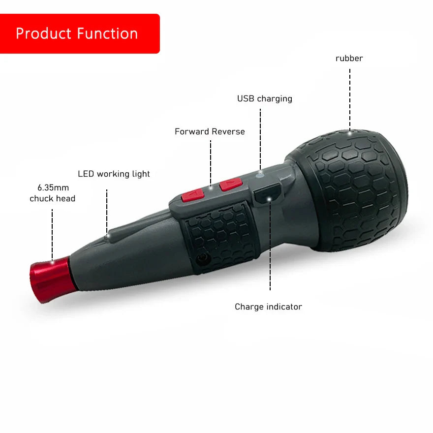 Lisslune | Battery Mini Drill Set