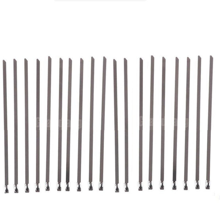 Lisslune | Universal Cable Ties made of Stainless Steel (20 Pieces)