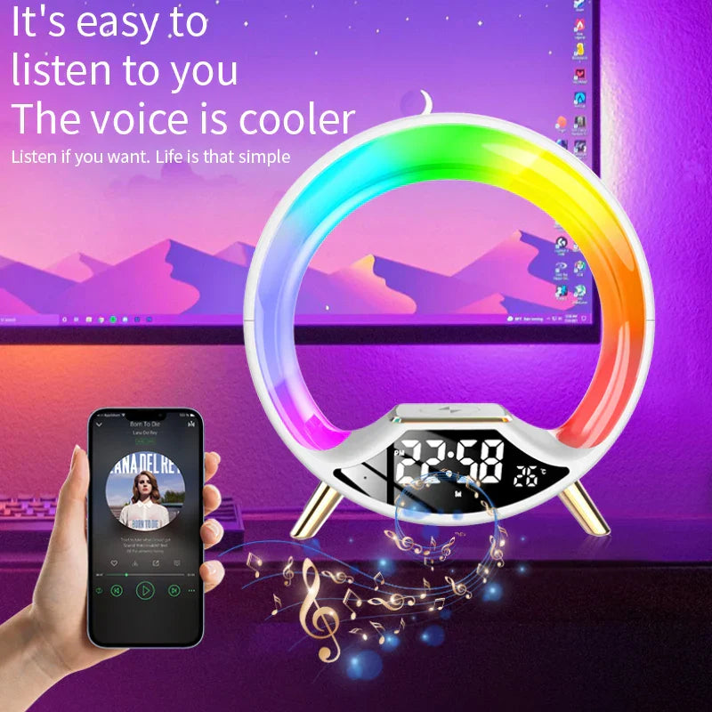 Lisslune | Ultimate Bedroom Atmosphere Multifunctional Speaker Night Lamp