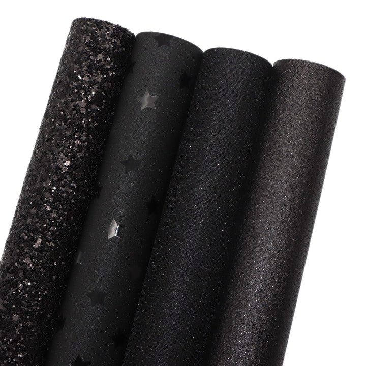 Lisslune | Glamorous Synthetic Leather DIY Craft Kit: Sparkle & Shine Bundle