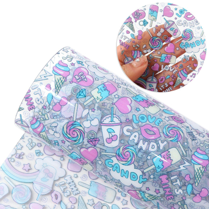 Lisslune | Bunny Egg Design artificial leather crafting sheets for creative DIY projects