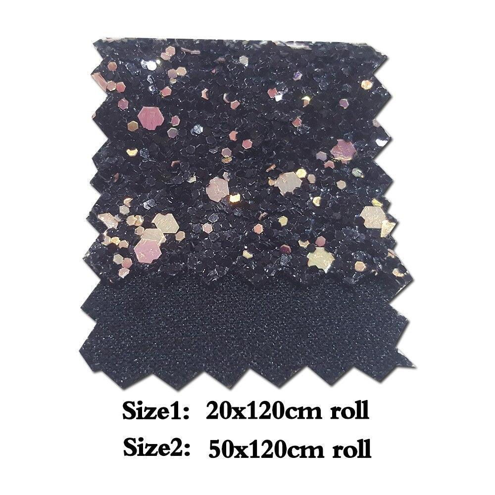 Lisslune | Sparkling Chunky Glitter Fabric Roll - Create a Creative Fantasy