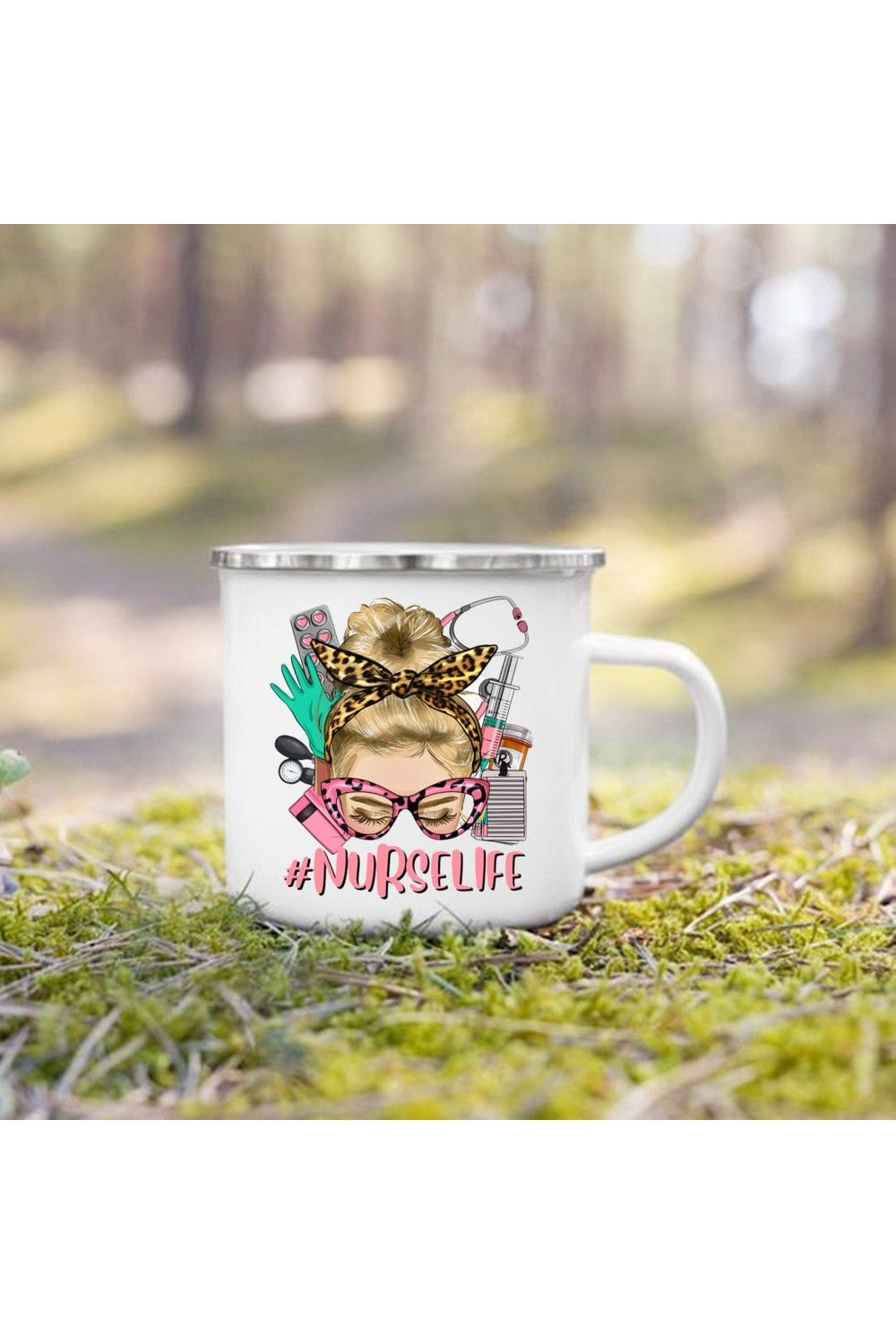 Lisslune | Life Themes Enamel Mug