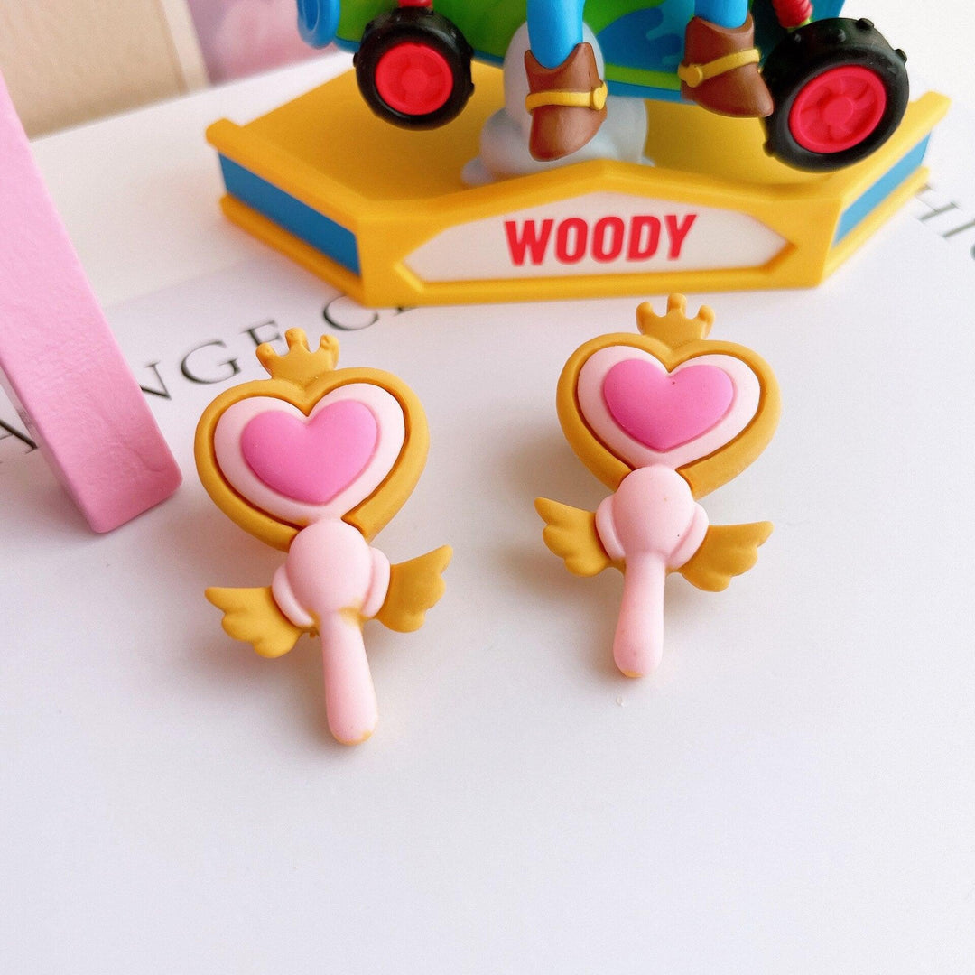 Lisslune | Enchanted Castle Wand Resin Crafts Charms Set