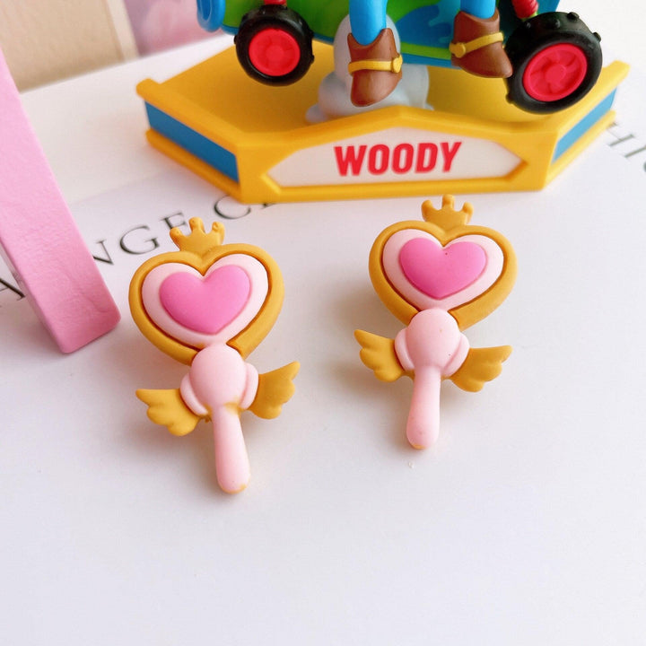 Lisslune | Enchanted Castle Wand Resin Crafts Charms Set
