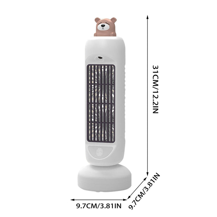 Lisslune | Mini Bear Air Cooler Humidifier Fan