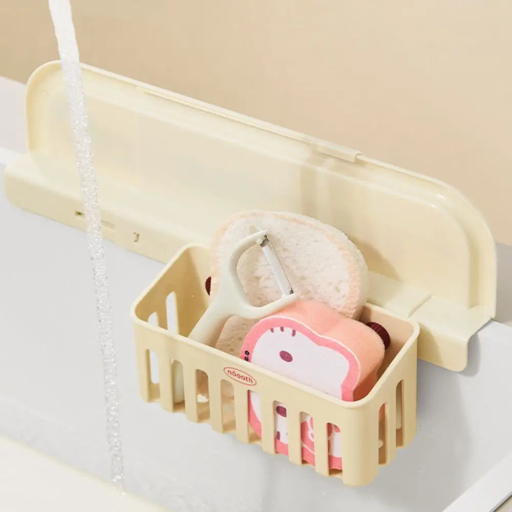 Lisslune | Built-in Basket Adjustable Sink Water Splash Protector