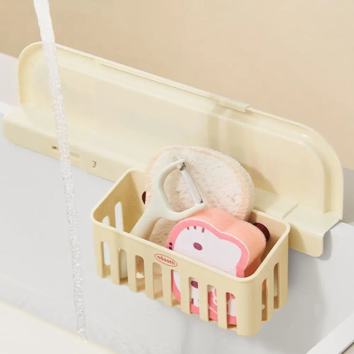 Lisslune | Built-in Basket Adjustable Sink Water Splash Protector