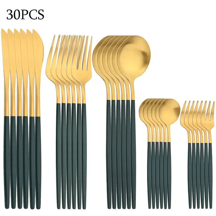 Lisslune | RefinedTable | 30-piece cutlery set