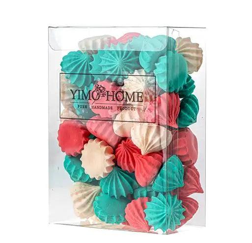 Lisslune | Playful 54-piece miniature candy meringue and sugar cookie collection for sweet decoration and photography