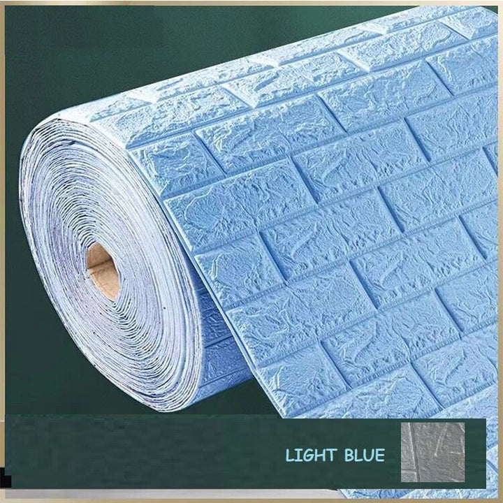 Lisslune | 3D Self-Adhesive Soft Brick Wall Stickers
