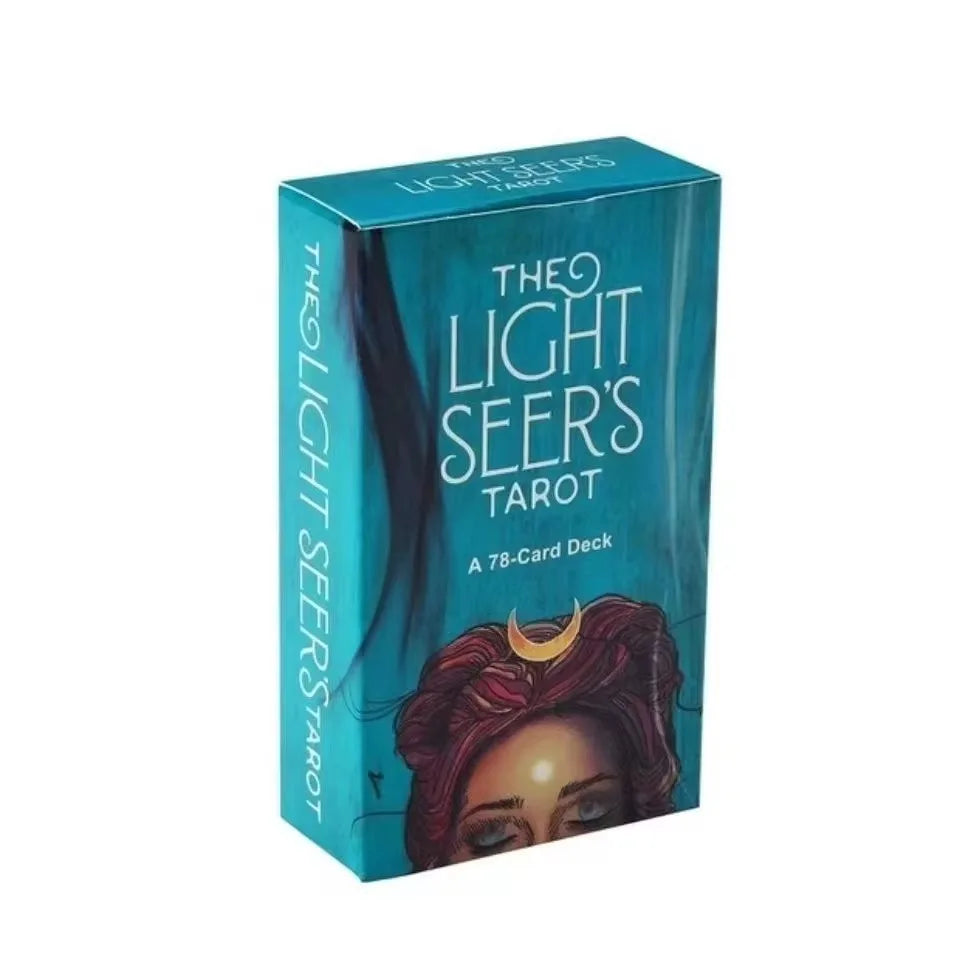 Rynx | 1 Box The Light Seer Tarot Cards, 78-Card Full Color Tarot Set for Tarot Readings, Fortune Telling, Divination Board Game Cards