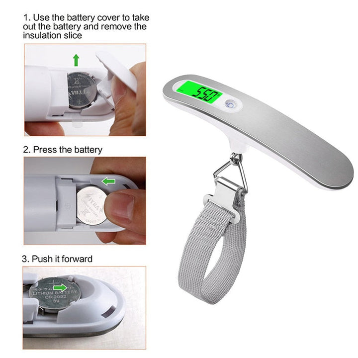 Lisslune | Smart Handy Hang Digital Luggage Scale