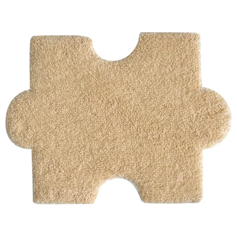 Rynx | Tufting Puzzle Bedroom Rug Soft Fluffy Rug Bath Mat Doormat Funny Kids Room Bedroom Mat Doormat Aesthetic Home Decor