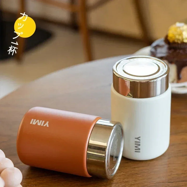 Lisslune | 230ml Mini 316 Stainless Steel Portable Thermos - Pocket Vacuum Bottle