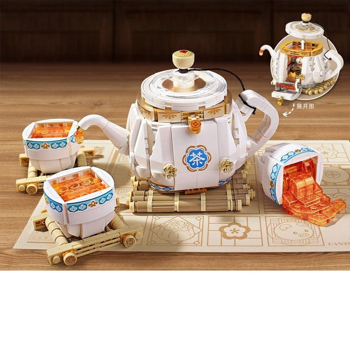Lisslune | Cantonese Dim Sum Delight Mini Construction Set - Elite Culinary Experience