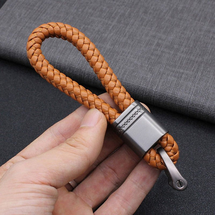 Lisslune | Braided loop keychain for car keys
