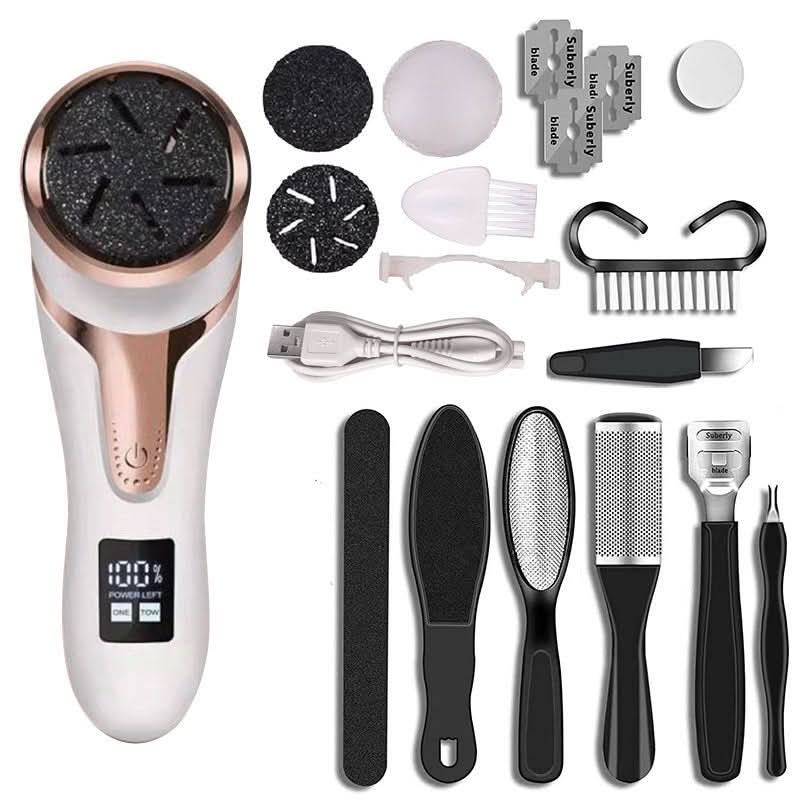 Lisslune | Rechargeable foot care device for silky soft feet