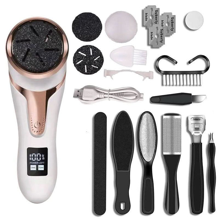 Lisslune | Rechargeable foot care device for silky soft feet