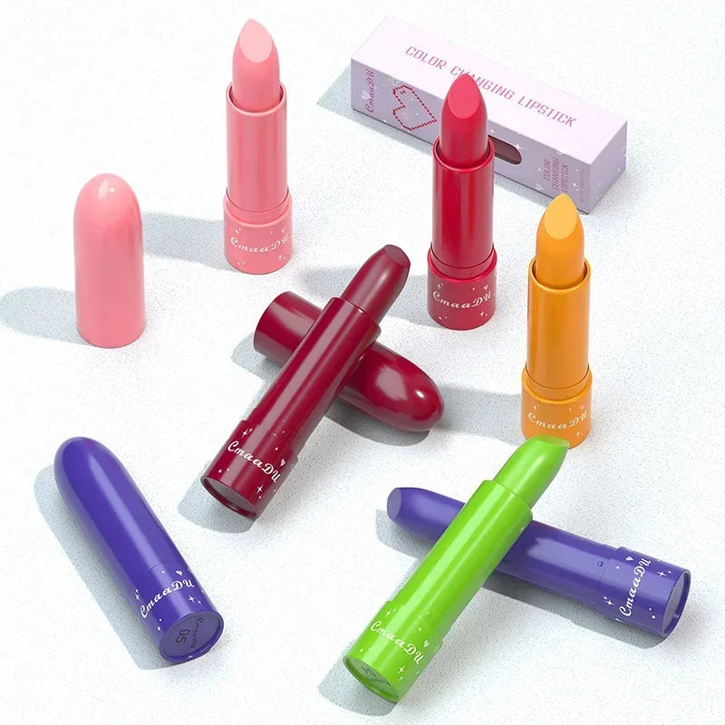 Rynx |6Color Waterproof Fruit Color Toning Gloss Changing Moisturizing Nourishing Glow Play Lip Balm Lip Color Care