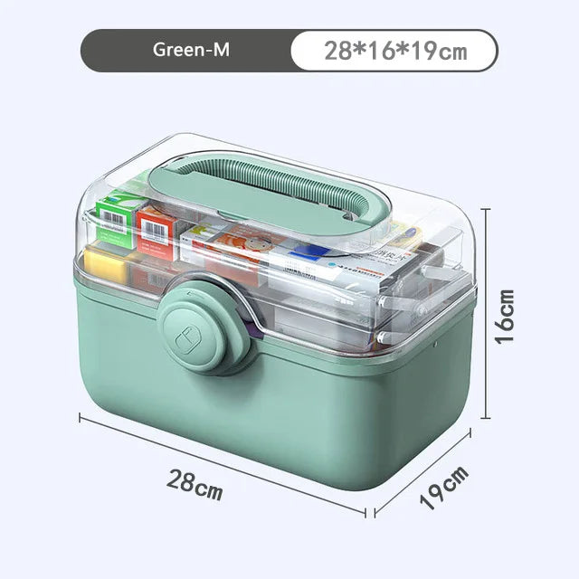 Lisslune | Home Medical Box Storage Organizer