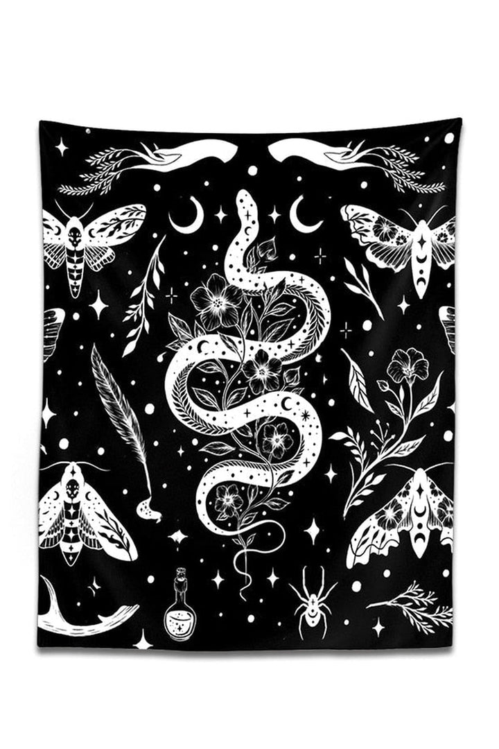 Lisslune | and snake wall tapestry