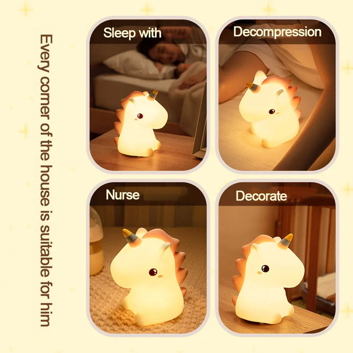 Lisslune | Dreamy Unicorn Soft LED Bedroom Led Lamp