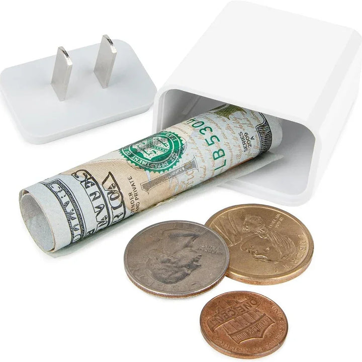 Rynx | Key Lock Piggy Bank Safe Box Wall Mounted Small Secure Key Creative Secret Storage Home Simulation Hidden Outlet Safe Box