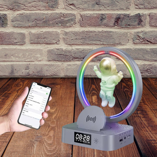 Lisslune | Galactic Astranout Alarm Clock RGB Speaker