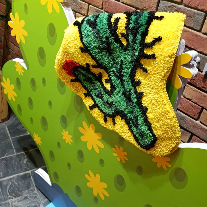 Rynx | Tufting Mashroom Cactus Bathroom Mat Bedroom Plant Rug Living Room Rug Function Doormat Door Mat Cartoon Home Children's Room Decor