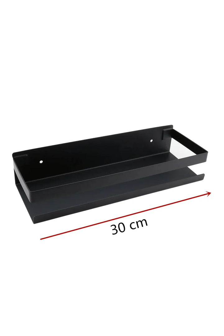 Lisslune | Modern black floating shelves
