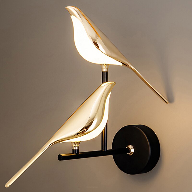 Lisslune | Modern Nordic Wall Bird Lamp