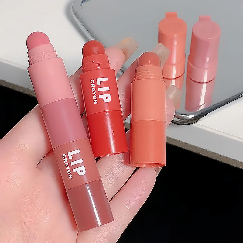 Rynx | Multicolored 4 In 1 Matte Lipstick Nude Pink Red Lipstick Long Long Waterproof Pencil Lipstick Pencil Lip Makeup Cosmetics