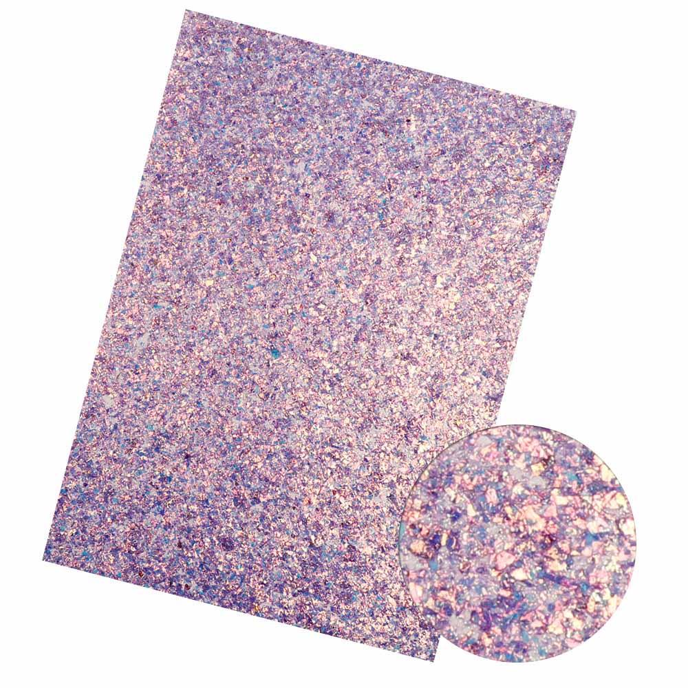 Lisslune | Iridescent Rainbow Glitter Vinyl Craft Roll - Creative Gloss Set
