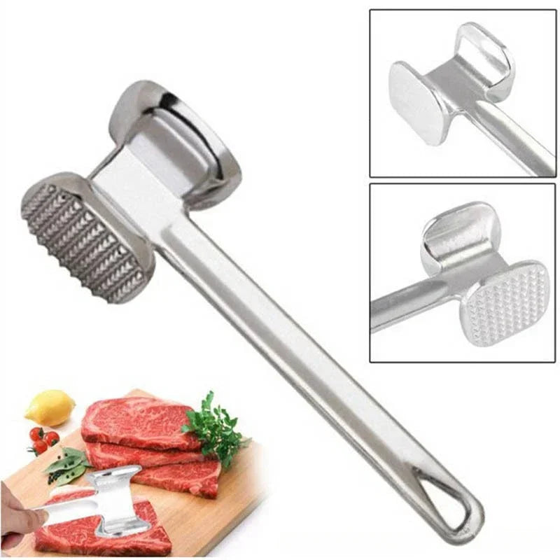 Lisslune | Dual-Sided Aluminum Meat Tenderizer Hammer