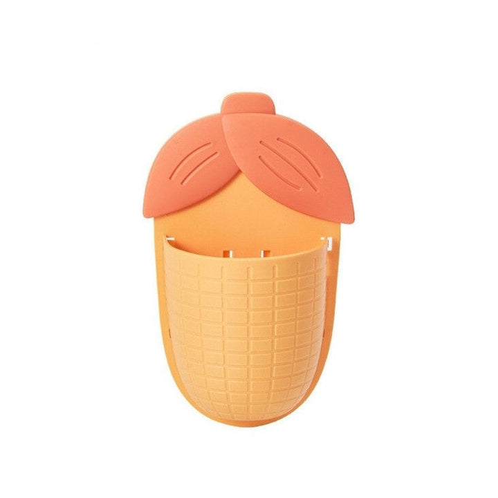 Lisslune | Leaf Shaped Punch Free Wall Storage Rack