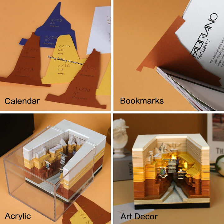 Lisslune | 3D Illuminated Memo Pad