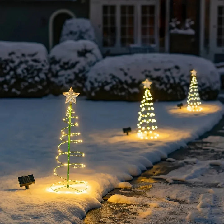 Rynx | Christmas tree snowflake light outdoor waterproof LED decorative lights garden courtyard lawn floor lamp LED lights