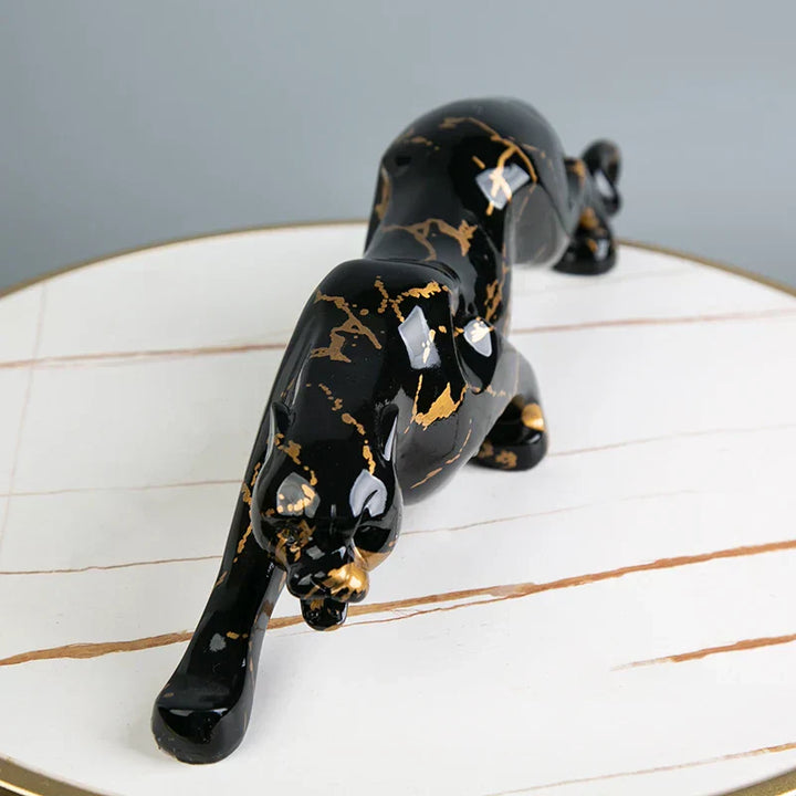 Lisslune | Elegant Jaguar Stone Sculptor