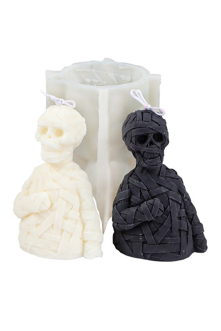 Lisslune | Skull Creepy Candle Shape