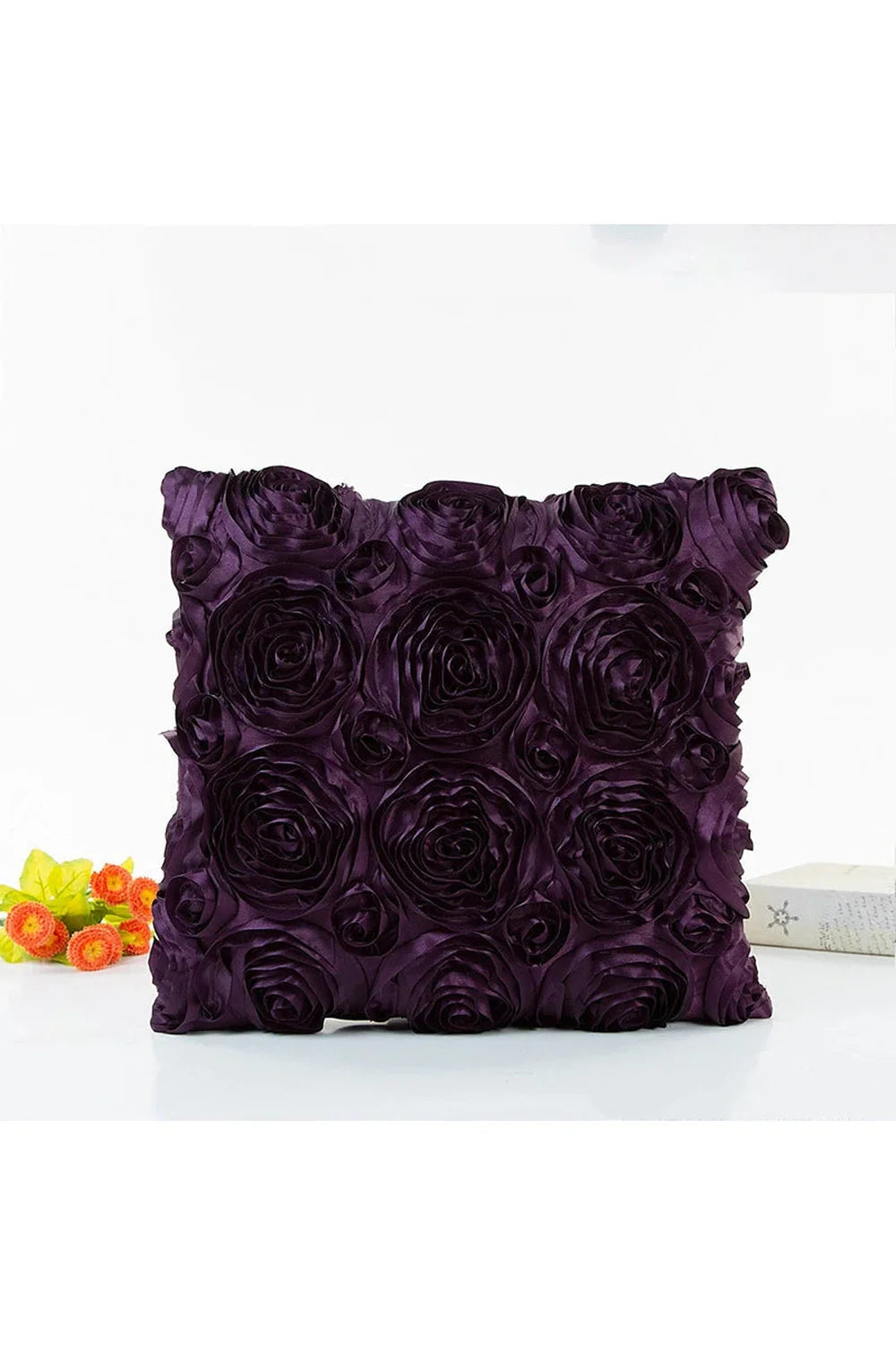 Lisslune | 3D Rose pillow cover